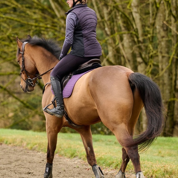 Kerrits Activewear Power Stretch® Fleece Knee Patch Pocket Riding Tight Size XSP